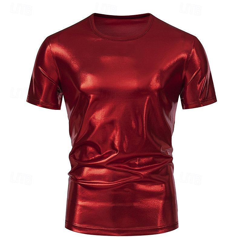 Retro Vintage 1970s Disco T-shirt Disco Round Neck Men's Halloween Carnival Masquerade Event / Party Bachelorette Party Pride Parade Adults' T-shirt 2025 - $22.99 –P13