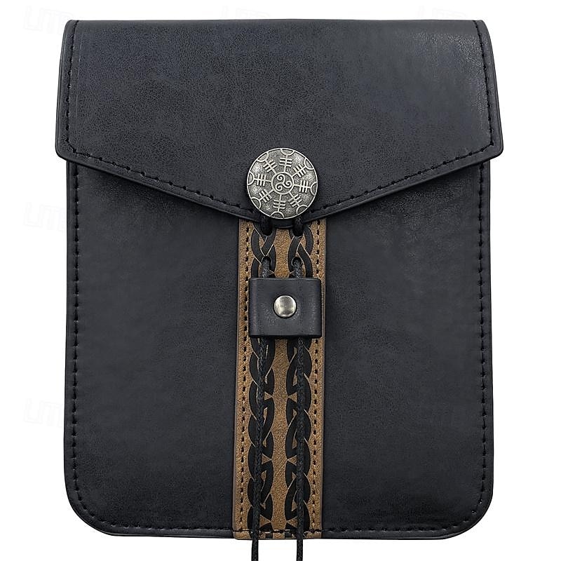 Punk e gótico Medieval Século XVII saco bolsa de cinto saco de dados Ranger Elfo Homens Mulheres Unisexo Celta Viking Fantasia Carnaval Baile de Máscaras dia das Bruxas Mascarilha Adulto Bolsa de 2025 por $23.99 –P4