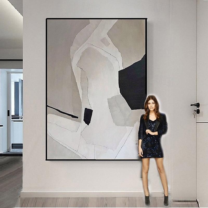 abstraktes Ölgemälde auf Leinwand handgefertigtes modernes Ölgemälde handgemalt großes Ölgemälde Wandkunst Gemälde für Schlafzimmer Wohnzimmer Kunstwerk Heimdekoration 2025 - $125.99 –P1