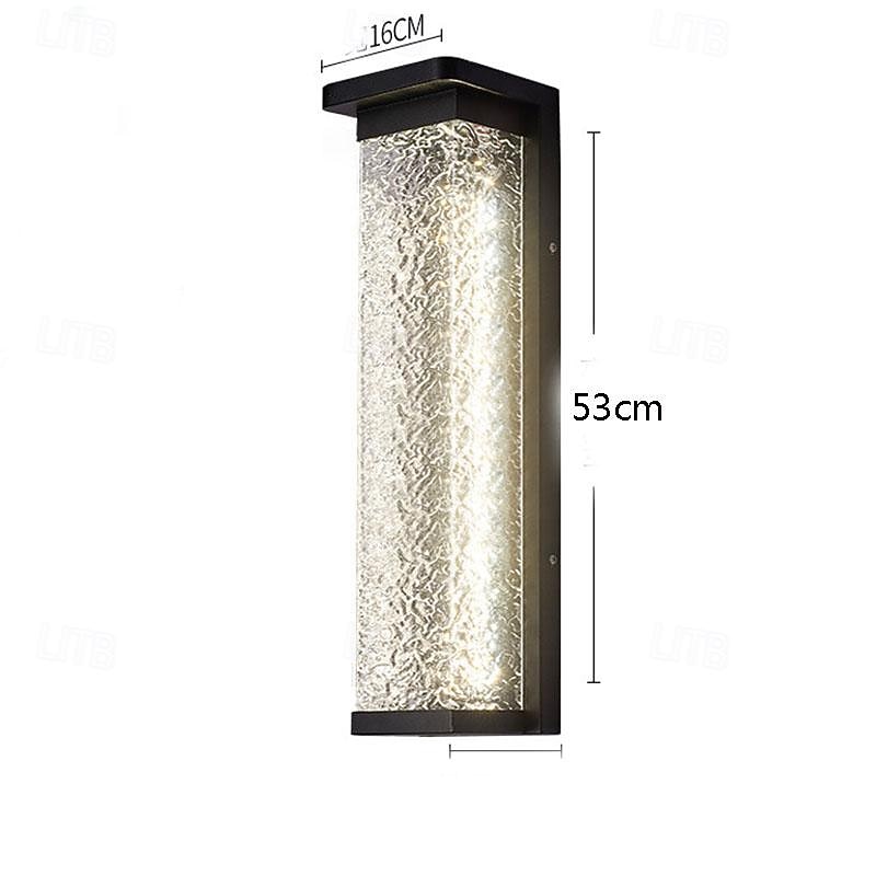LED Outdoor Wall Lights Multi Color 16cm Single Head New Chinese Style Modern Waterproof Metal Acrylic 20W For Balcony Aisle Garden Villa 110-240V 2026 - $251.19 –P3