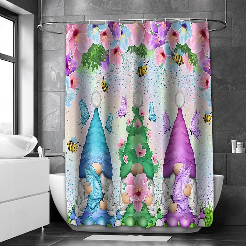 Plant Series Waterproof Shower Curtain 180cm*180cm(70"*70") Botanical Bathroom Decor Mildew Resistant Polyester Fabric for Bath Tub Shower 2025 - $23.99 –P6