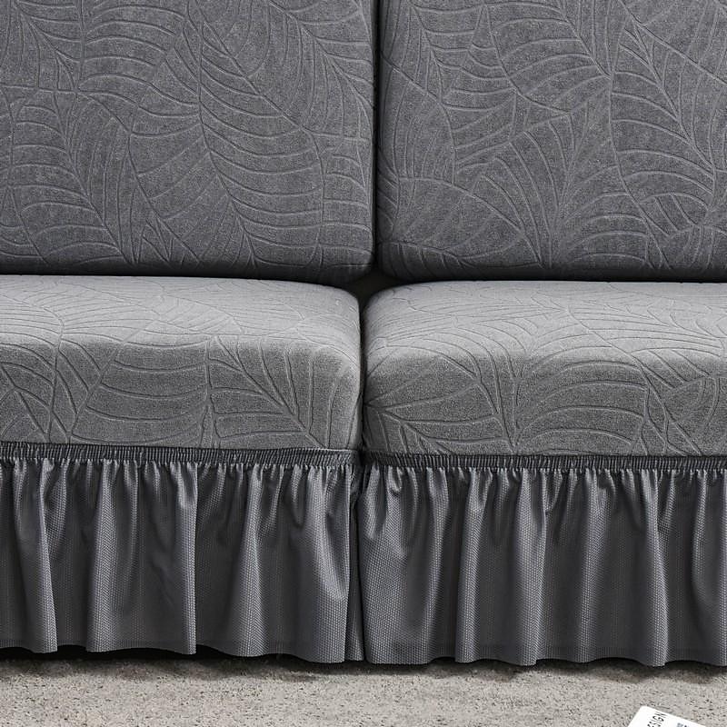 Capa de almofada de sofá com saia para sala de estar com design vintage, protetor de móveis resistente à água, elastano, elástico removível, capa de sofá de canto em forma de L de 2025 por $10.99 –P18