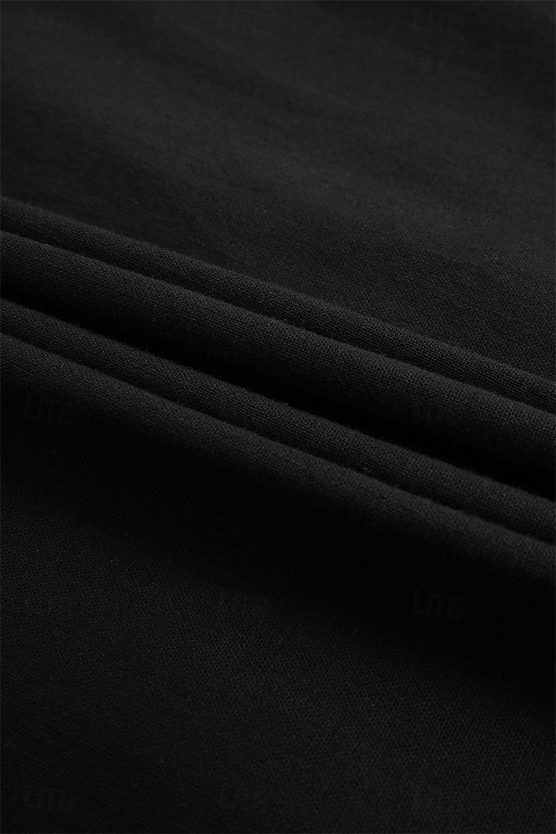 Men's Shirt Linen Shirt Summer Shirt Beach Wear Casual Shirt Button Up Shirt Plain Vacation Casual Black White Pink Blue Long Sleeve Lapel Spring & Summer Clothing Apparel 2025 - $23.99 –P2