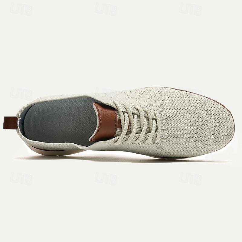 sneakers da uomo leggere e traspiranti in maglia: scarpe da passeggio comode e casual con supporto per l'arco plantare del 2025 a $34.99 –P3