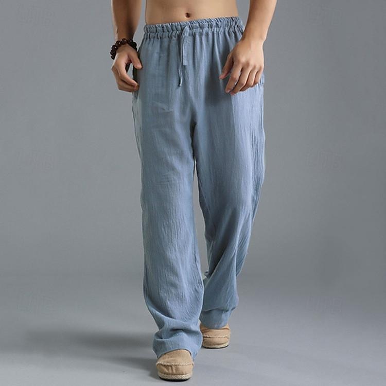Medieval Renacimiento pantalones piratas Pirata Vikingo Color sólido Hombre Vikingo Pirata Víspera de Todos los Santos Carnaval Vacaciones Fiesta / Noche LARP Adulto Pantalones Primavera verano 2025 - $24.99 –P5