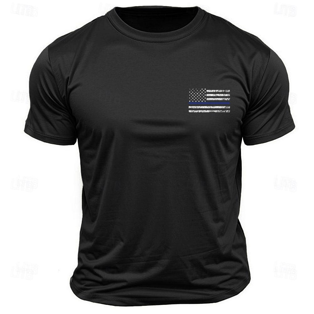 2026年 男性用グラフィックTシャツ「私は犯罪者を大統領にするつもりだ」アメリカンフラッグショートスリーブ政治声明  コレクション – $17.49 –P2