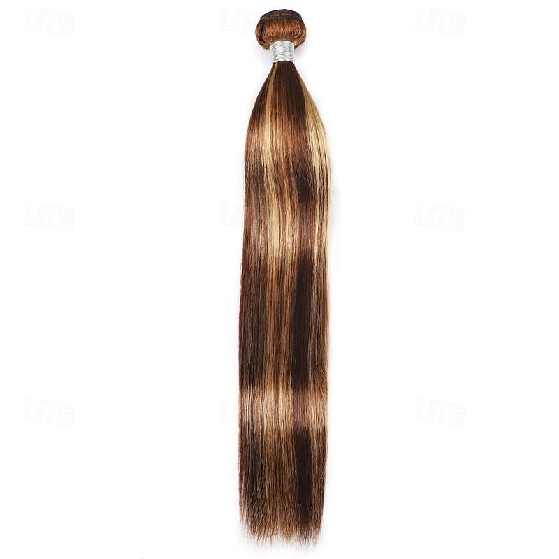 evidenția păr uman p4/27 păr drept 1 pachete 10-30 inch extensie de păr păr uman 2025 - $54.99 –P1