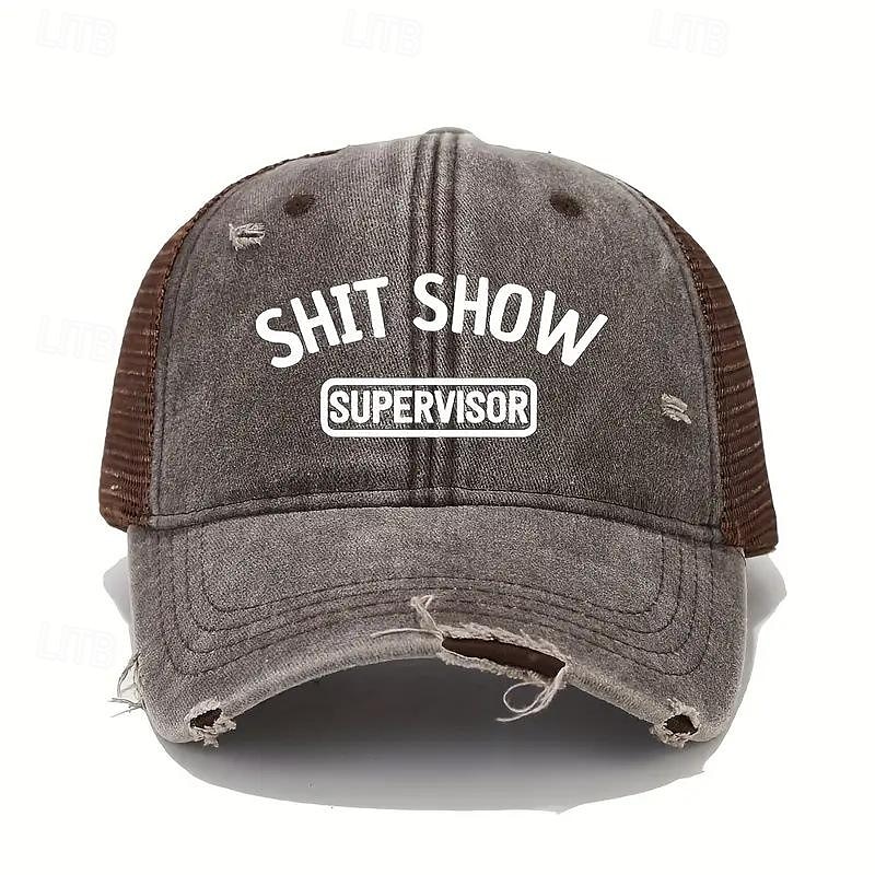 Femme Chapeau Casquette de Baseball Portable Protection Solaire Respirable Plein Air du quotidien Fin de semaine Imprimer Lettre de 2025 ? $8.49 –P5