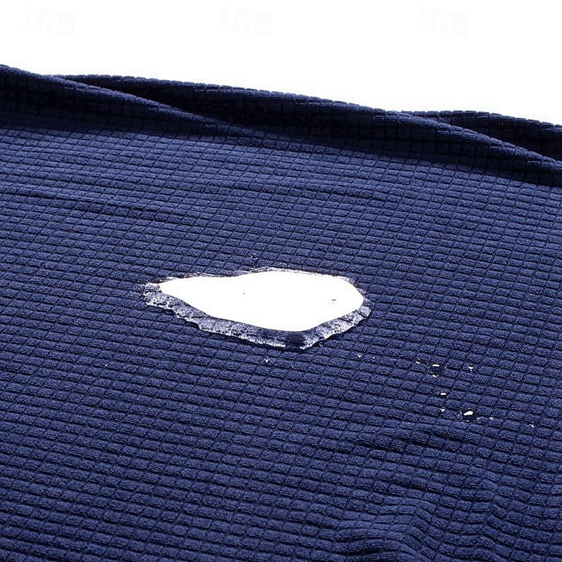 husă de scaun de sufragerie hidrofugă pentru acasă, husă de scaun din fleece polar, huse elastice pentru scaune 2025 - $22.99 –P2