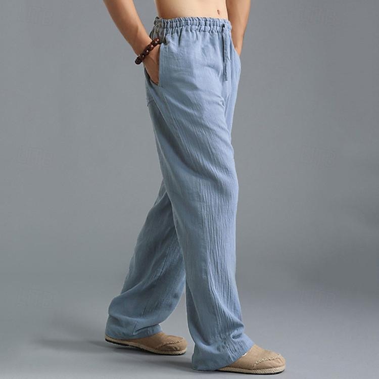 Medieval Renacimiento pantalones piratas Pirata Vikingo Color sólido Hombre Vikingo Pirata Víspera de Todos los Santos Carnaval Vacaciones Fiesta / Noche LARP Adulto Pantalones Primavera verano 2025 - $24.99 –P6