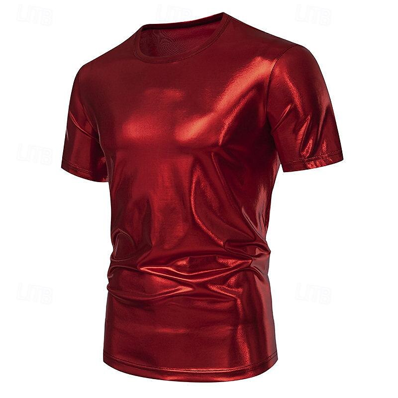 Retro Vintage 1970s Disco T-shirt Disco Round Neck Men's Halloween Carnival Masquerade Event / Party Bachelorette Party Pride Parade Adults' T-shirt 2025 - $22.99 –P15