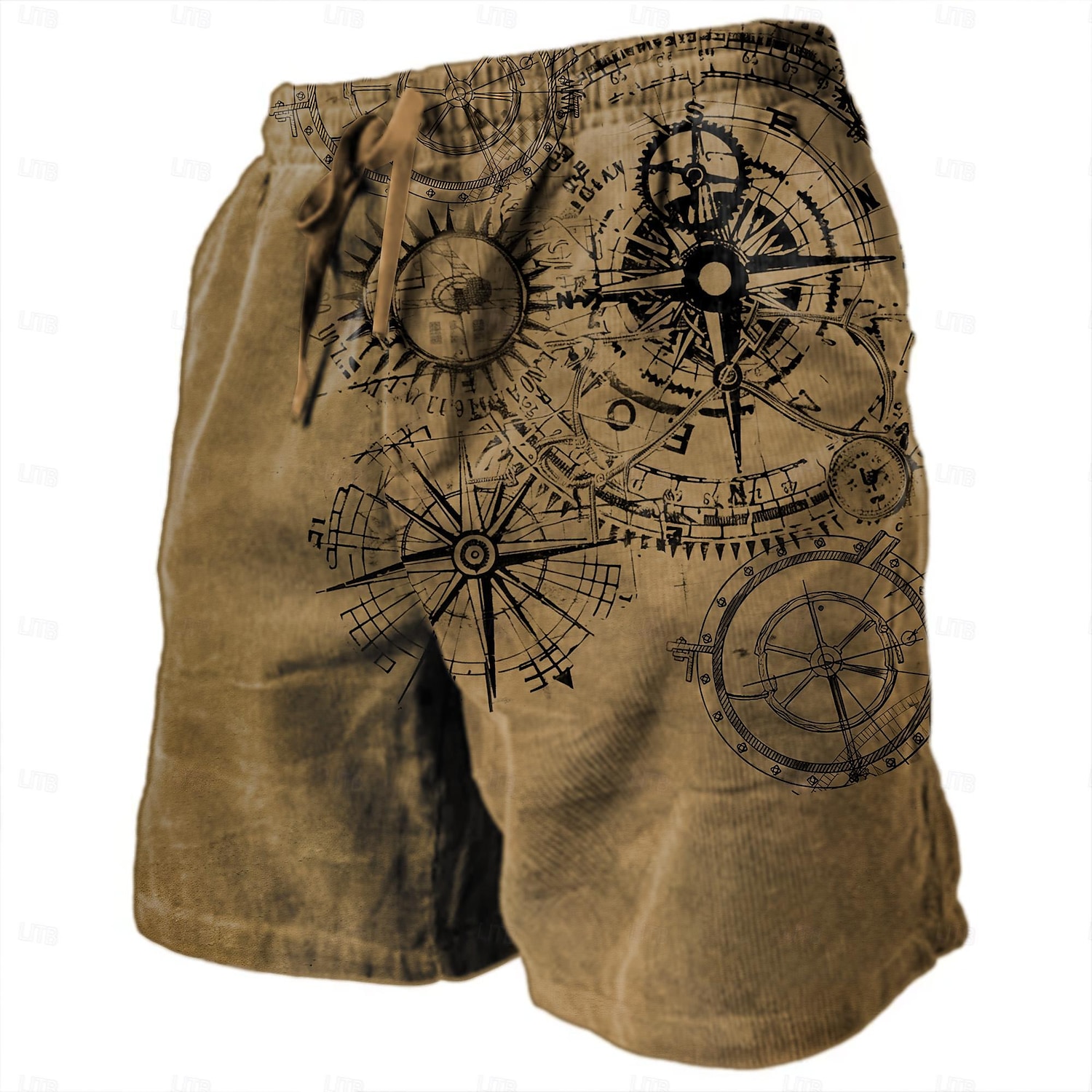 Men's Graphic Letter Motorcycle Shorts Summer Shorts Beach Shorts Mid Waist Streetwear Hawaiian Designer Casual Daily Holiday Drawstring Elastic Waist 3D Print Designer Clothing Apparel 2025 - $19.99 –P12