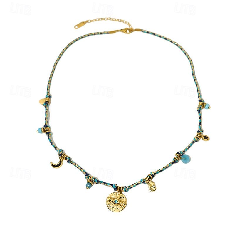 1 stuk Ketting For Dames Straat Dagelijks Legering Retro Munt 2025 - $12.99 –P2