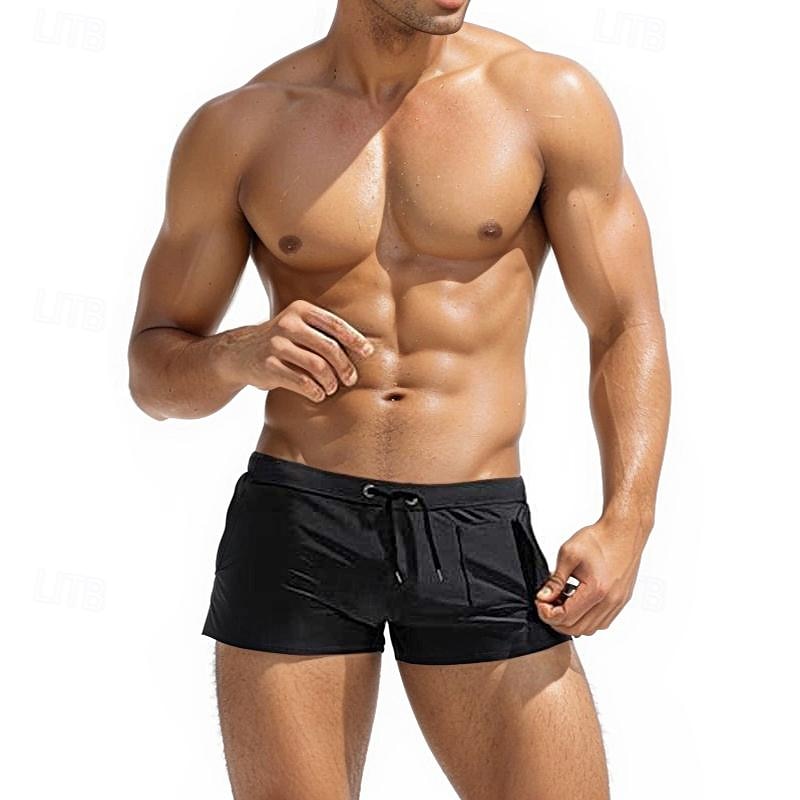 Men's Running Shorts Gym Shorts Sweat Shorts Pocket Drawstring Elastic Waistband Shorts Outdoor Sports & Outdoor Athletic Quick Dry Lightweight Soft Marathon Running Workout Tailored Fit Sportswear 2025 - $10.39 –P3