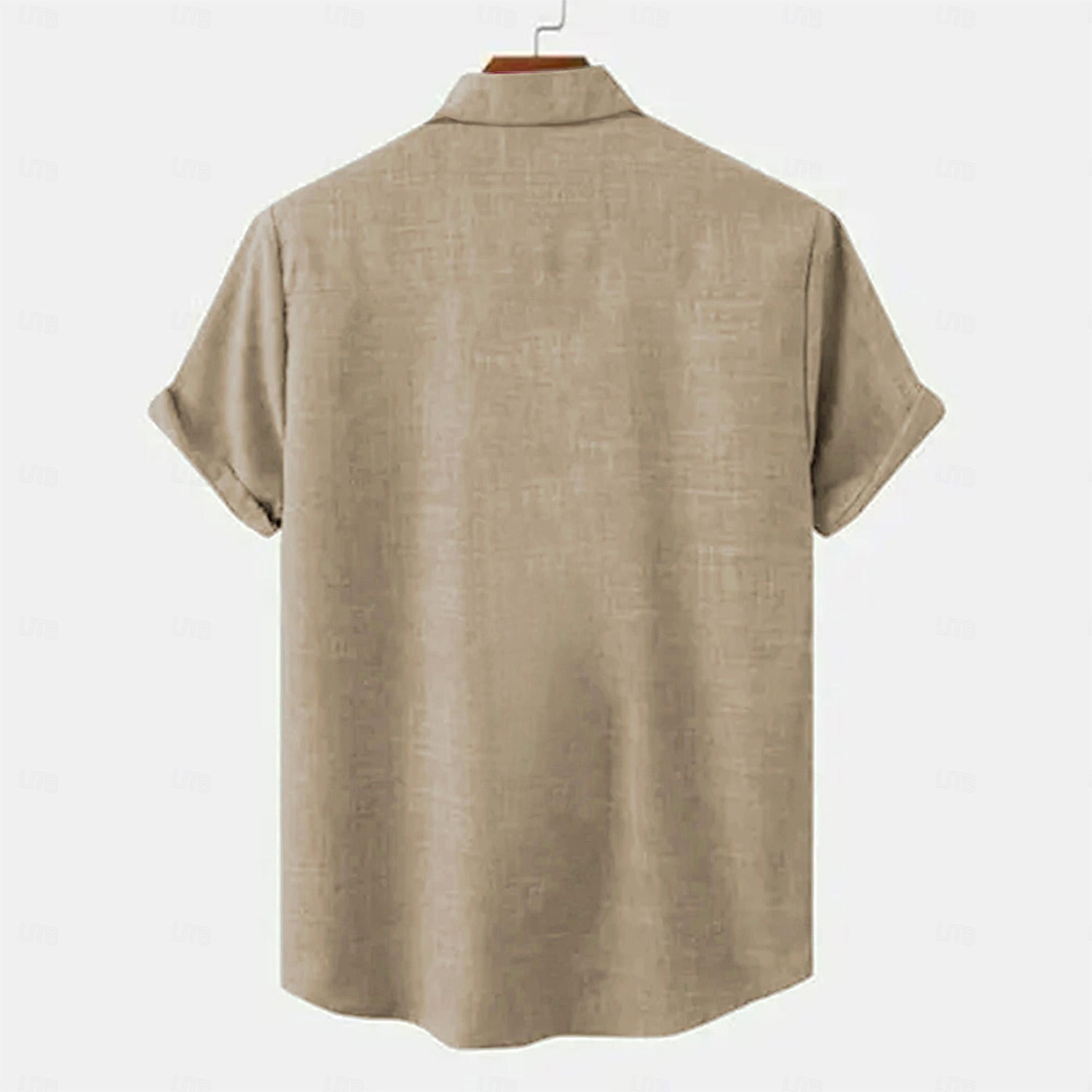 Voor heren Overhemd linnen overhemd Zomer overhemd retro-overhemden Vintage overhemd Etnisch shirt Wijnoogst Vakantie Dagelijks blauw Groen khaki Korte mouw Strijkijzer Zomer Lente Kleding 2025 - $27.99 –P2