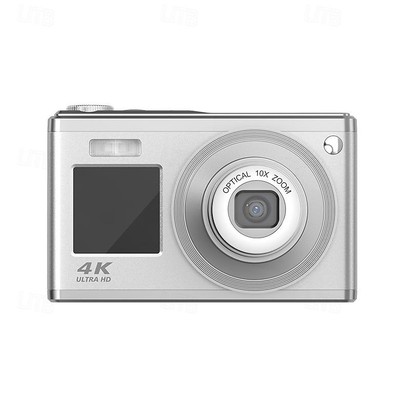 2025年 4K 光学ズーム デジタル カメラ ポイント アンド シュート デジカメ デュアル ディスプレイ コンパクト トラベル カメラ  コレクション – $171.99 –P18