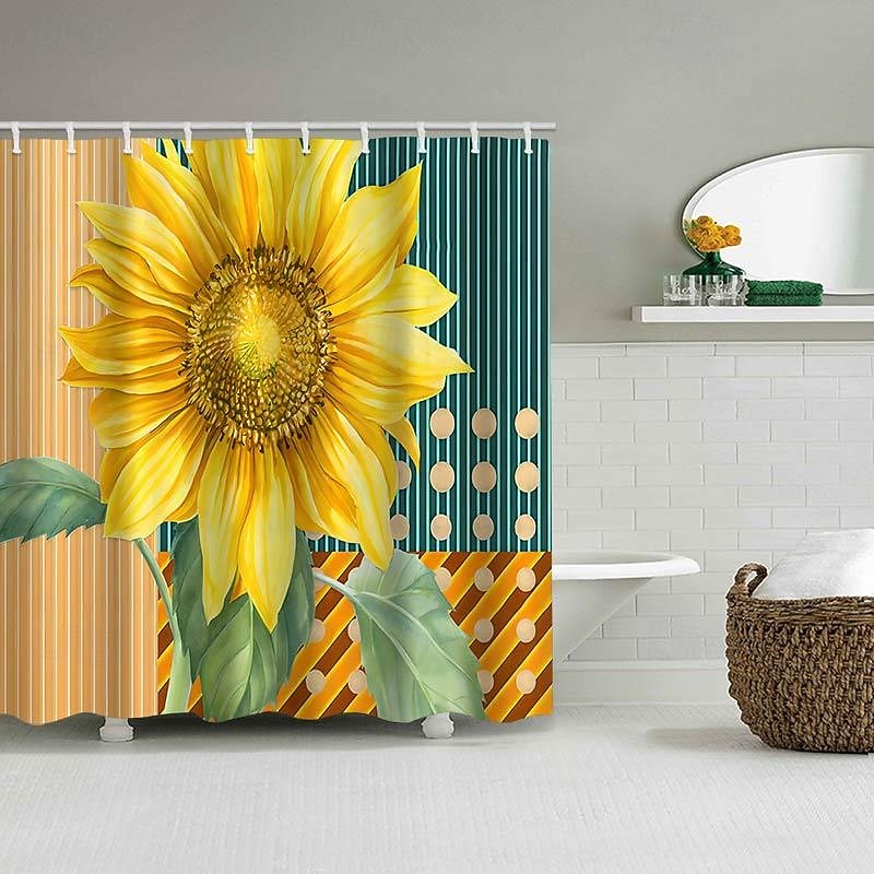 Plant Series Waterproof Shower Curtain 180cm*180cm(70"*70") Botanical Bathroom Decor Mildew Resistant Polyester Fabric for Bath Tub Shower 2025 - $23.99 –P14