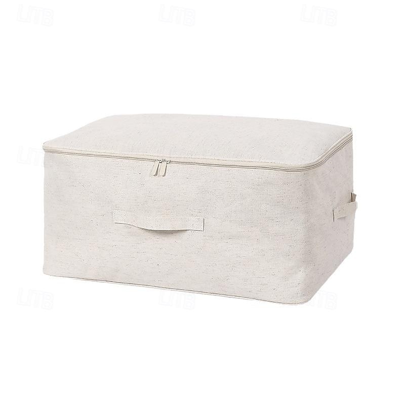 geanta de depozitare lenjerie de bumbac depozitare haine pliante de capacitate mare geanta de ambalare a bagajelor de uz casnic geanta depozitare pilota 2025 - $13.99 –P3