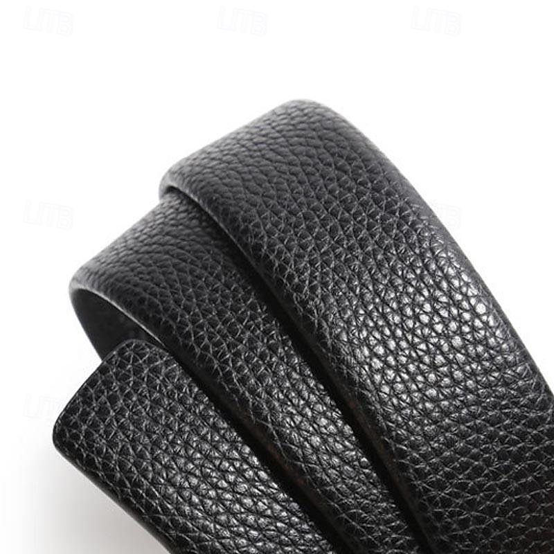 Per uomo Cintura Per il girovita Argento Nero Lega Duraturo Regolabile Liscio Esterno Giornaliero del 2025 a $9.99 -P4