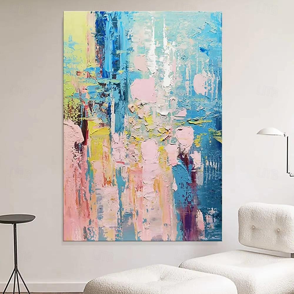 Pinturas a óleo artesanais em tela, arte de parede, decoração abstrata moderna para decoração de casa, pintura sem moldura enrolada de 2026 por $53.99 –P9