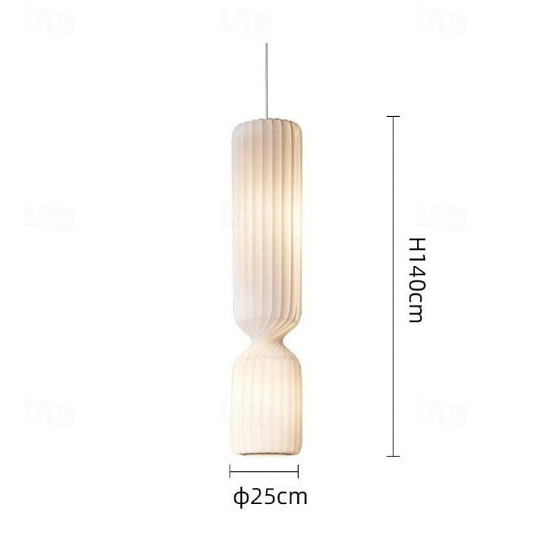 led-hanglamp 3-kleurig licht 25cm 1-licht zijde stof vintage kunst hanglamp voor keukeneiland café bar boerderij 110-240v 2025 - $499.99 –P3