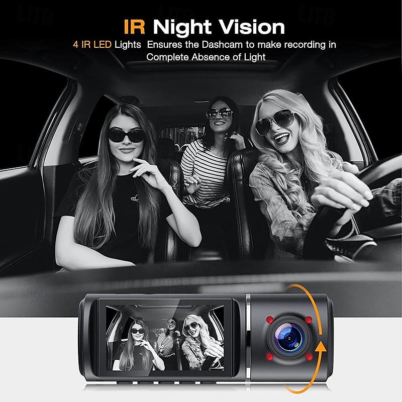 2.45 drievoudige opname 1080p720p480p loop video hd tachograaf 2025 - $64.99 –P9