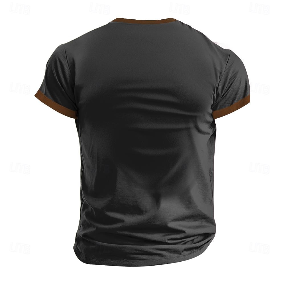 Halloween Per uomo Orrore gotico Moto Maglietta Manica Corta maglietta Stampa 3D Mezza zip Camicia Retrò Vintage Streetwear Casuale Quotidiano Nero Estate Primavera Abbigliamento S M L XL XXL XXXL del 2025 a $19.99 –P2