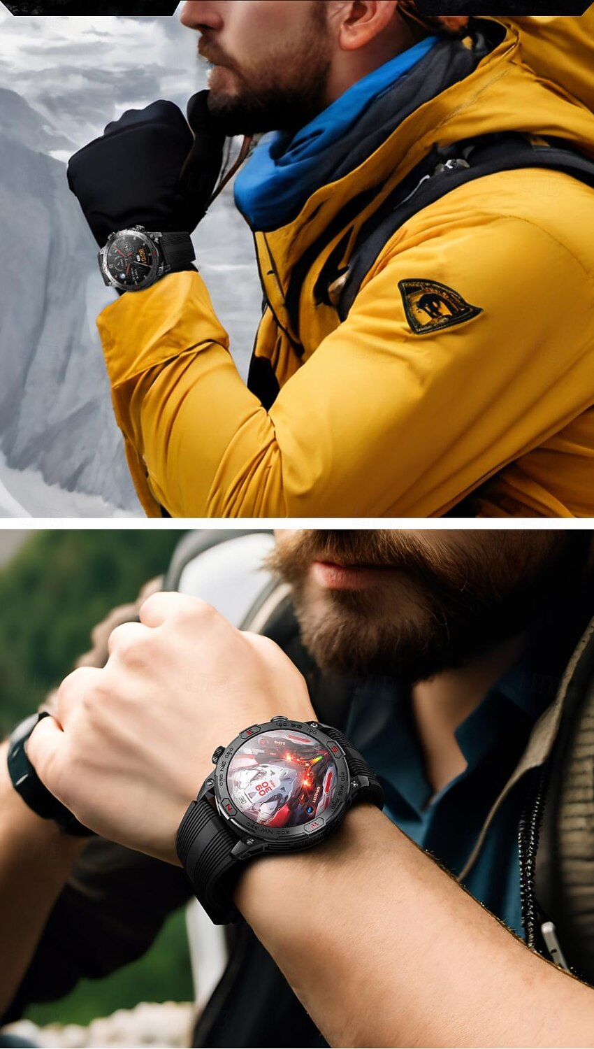 LOKMAT ZEUS 7 PRO Smart Watch 1.43 inch Smartwatch Fitness Running Watch Bluetooth Pedometer Call Reminder Activity Tracker Compatible with Android iOS Women Men Long Standby Hands-Free Calls 2025 - $57.99 –P19