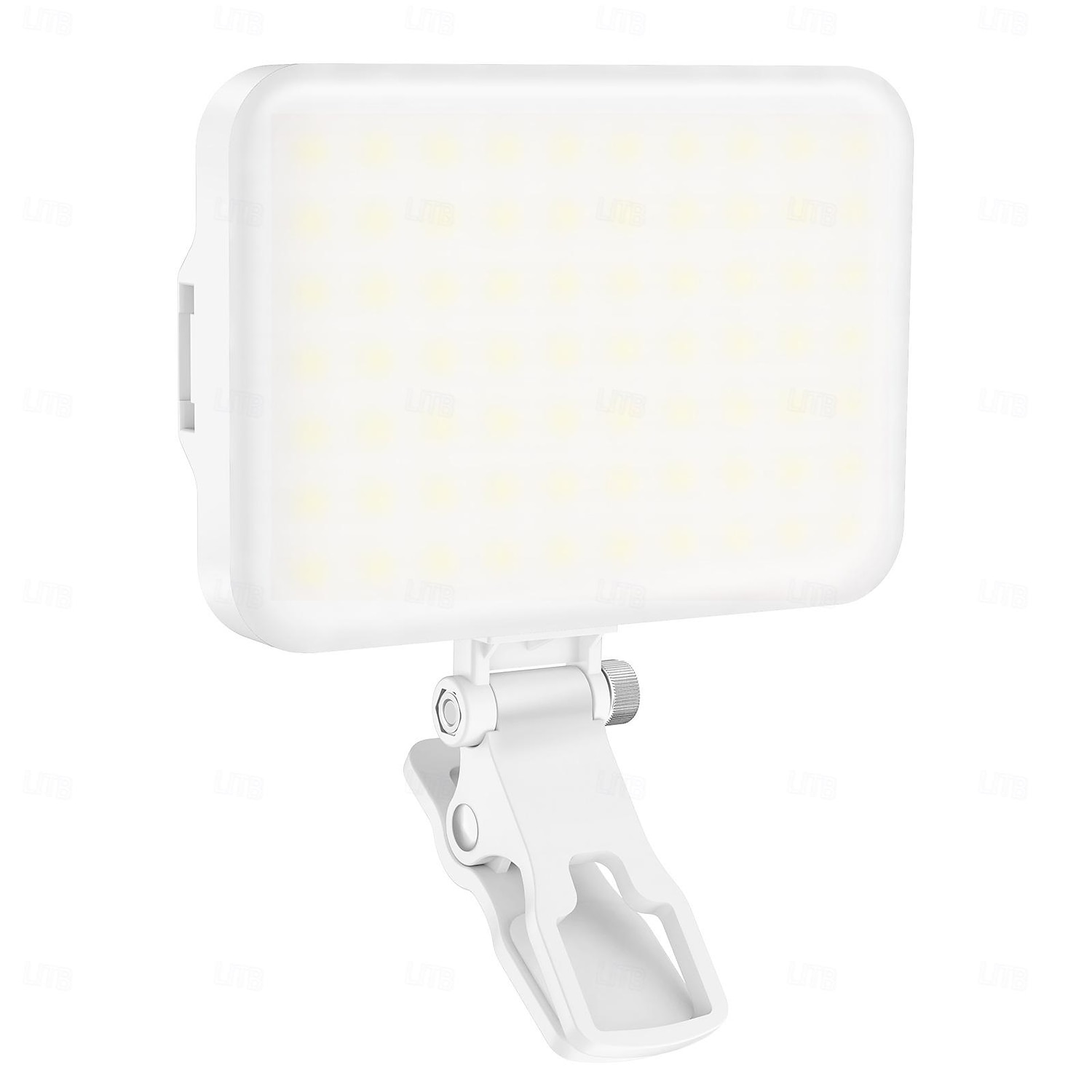 Tragbares Selfie-Licht mit 60 LEDs, Videokonferenzbeleuchtung mit Clip &Kamera, wiederaufladbares Fülllicht mit dreifarbigen Modi für Telefon, iPhone, Webcam, Laptop, Foto-Make-up 2025 - $42.99 –P2