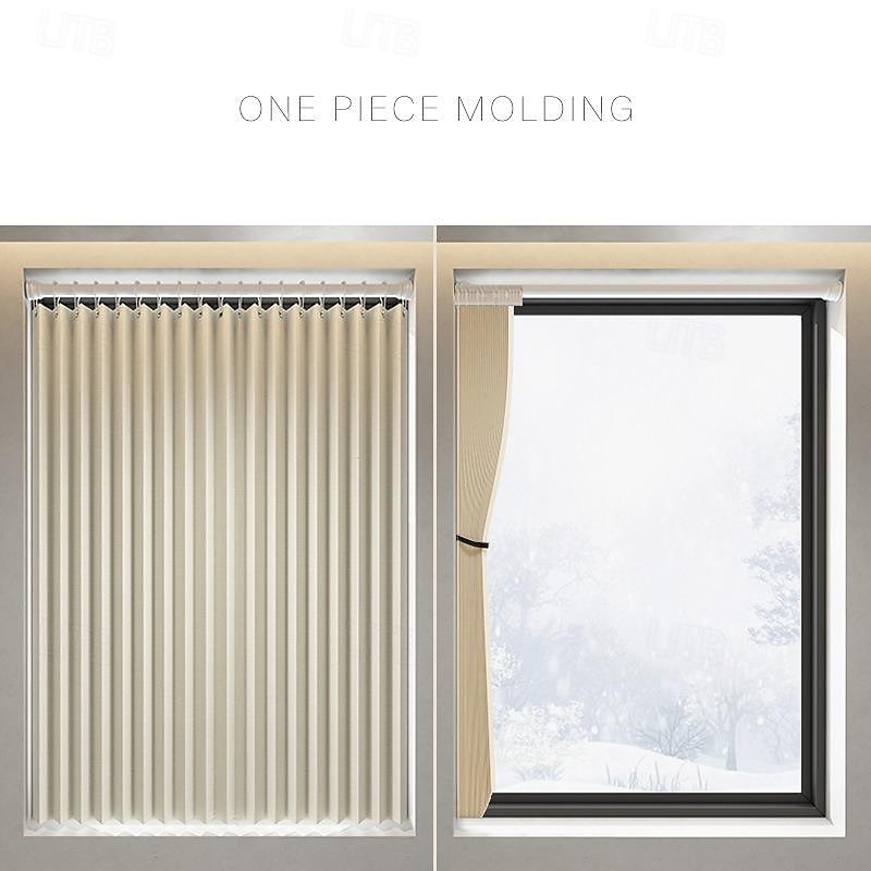 verticale zonwering waterdichte lamellenstof thermisch geïsoleerd energiebesparende uv-bescherming decoratie verticale jaloezieën 2025 - $45.99 –P4