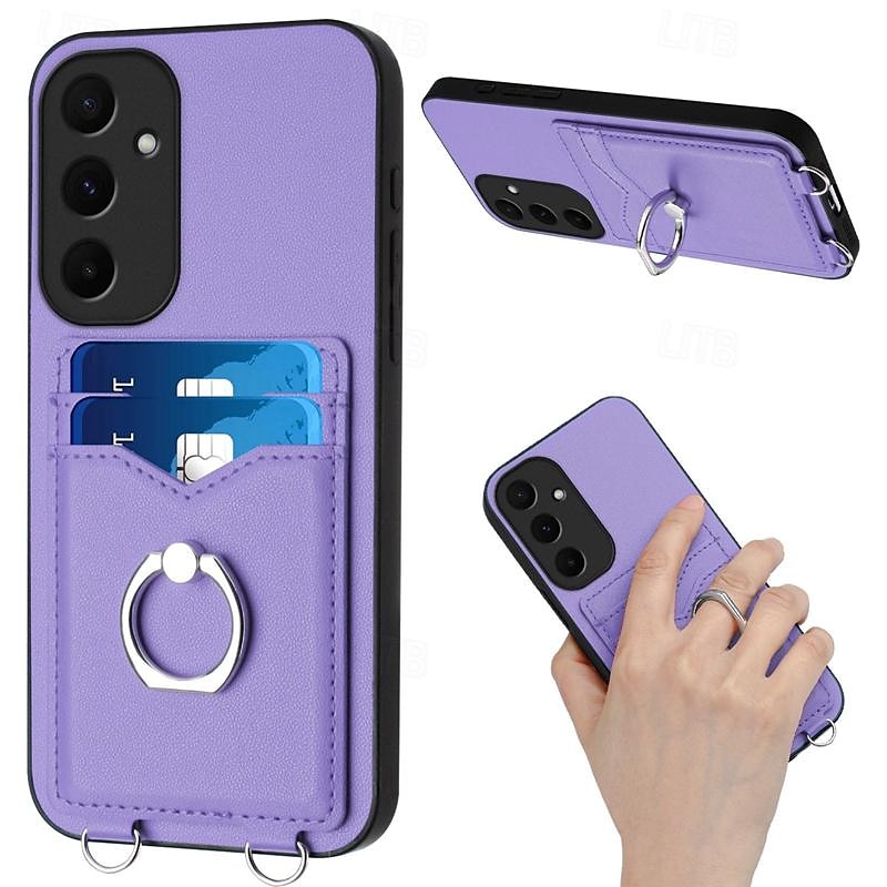 telefone Capinha Para Samsung Galaxy S24 Ultra Plus S23 Ultra Plus S22 Plus Ultra A55 A35 A25 A15 5G A54 A34 A14 A53 A33 A23 A13 S25 Ultra Capa traseira Suporte para Alianças Slot para cartão de 2025 por $16.99 –P1