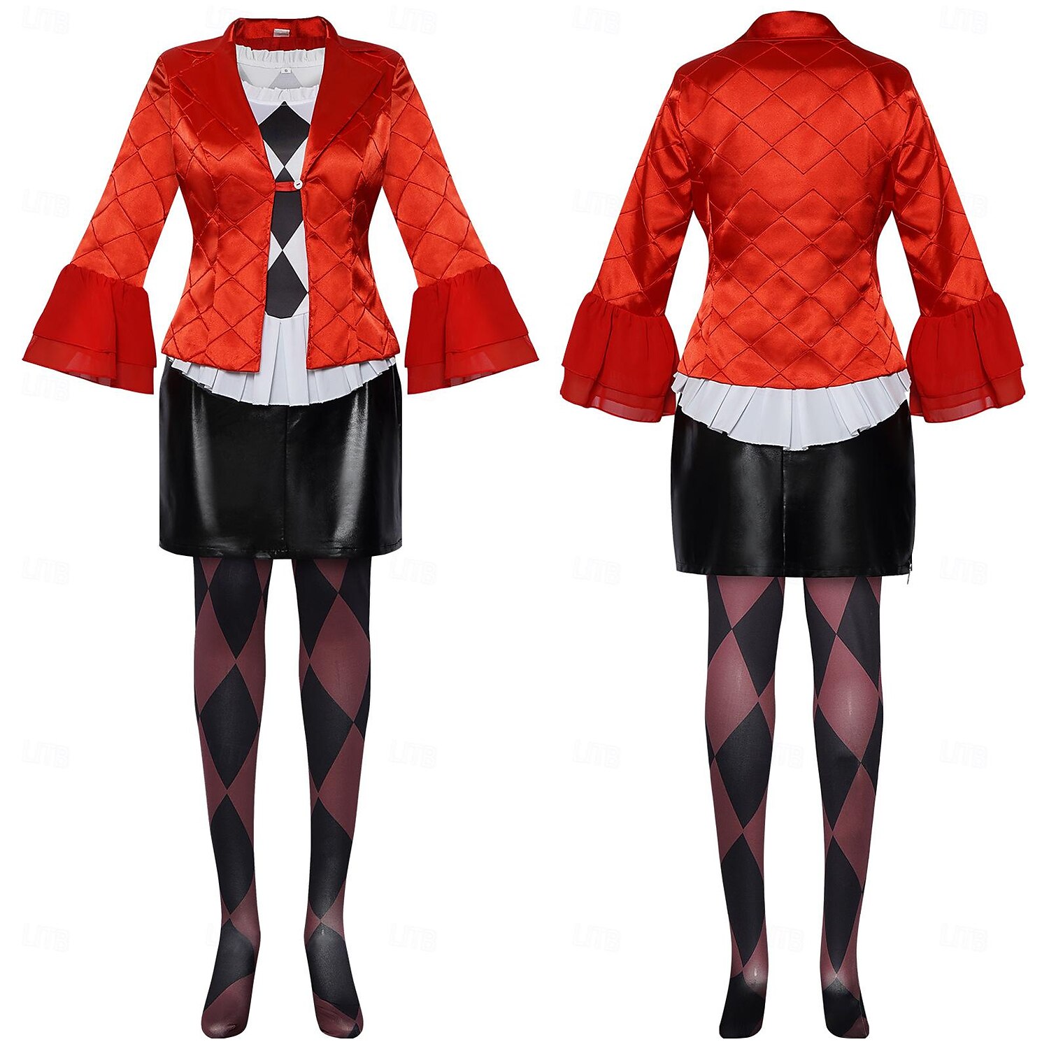 Joker: Folie à Deux Joker 2 Harley Quinn Úbory Cosplay kostým Filmové kostýmy for Dámské Dospělí předvečer Všech svatých Karneval Výkon Párty 2025 - $64.99 –P5