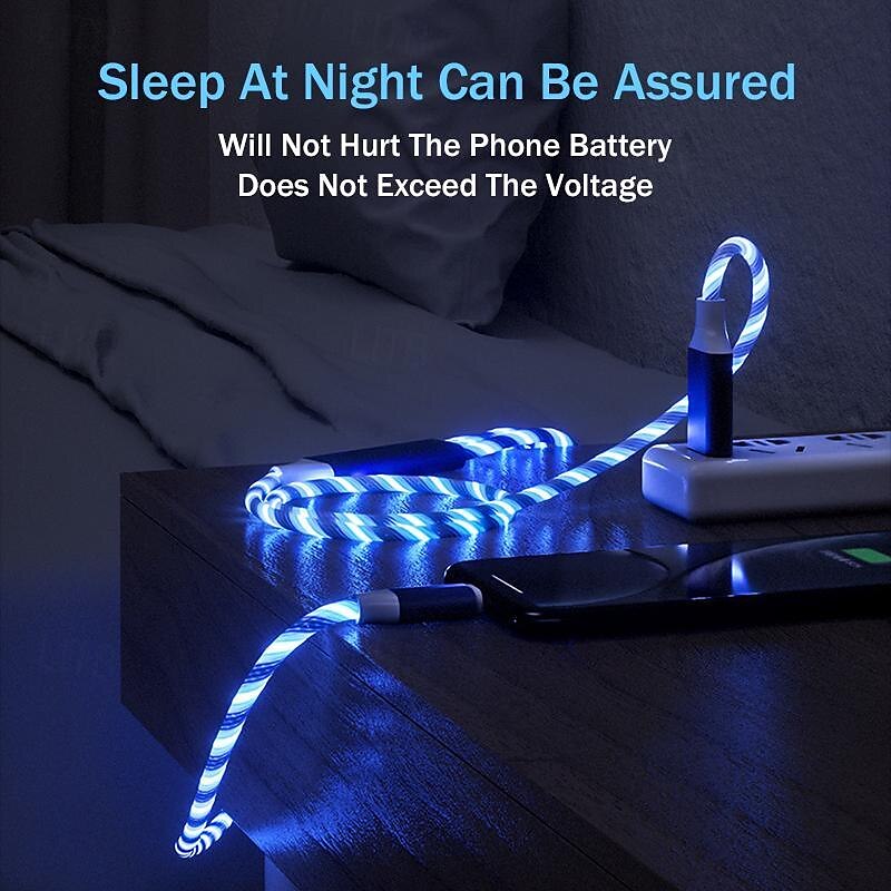 USB 3.0 Cable USB A to Type C / Micro / IP 2.1 A Charging Cable 3 in 1 For Xiaomi Huawei Nokia Phone Accessory 2025 - $13.99 –P6