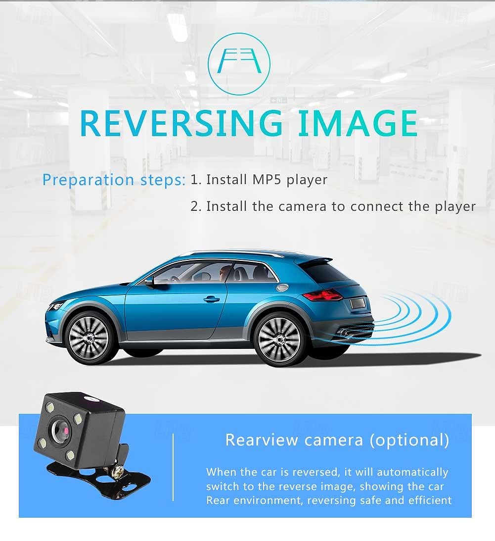 4012B single one din 4 inch car radio mp5 player with FM/SD /USB/ AUX/BT car stereo video 2025 - $96.99 –P3