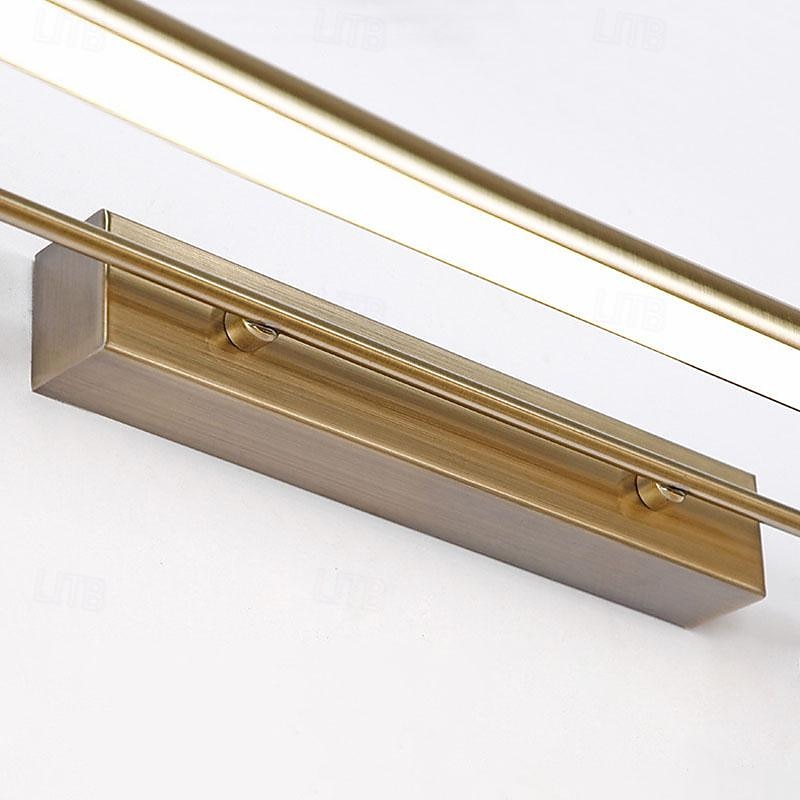 Luz led para tocador, 6w, luces retro con imagen de pared, espejo de maquillaje giratorio, luz frontal, accesorio de iluminación para tocador de baño 2025 - $116.99 –P2
