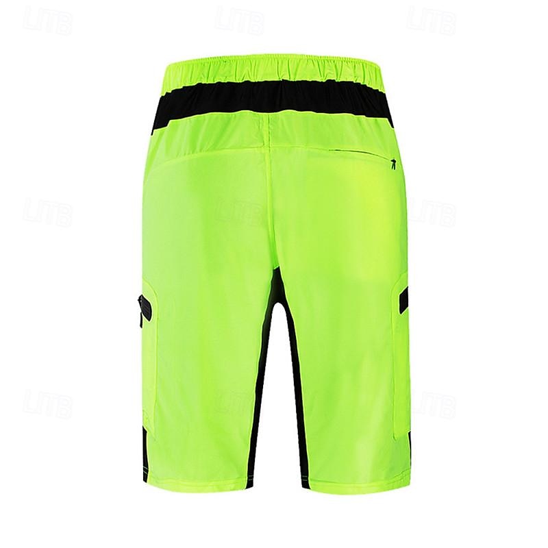 WOSAWE Herr Cykelshorts Cykel Shorts Smal passform sporter Andningsfunktion Snabb tork Hög Elasisitet Bekväm Svart Rosa Kläder Cykelkläder 2025 - $47.99 –P13