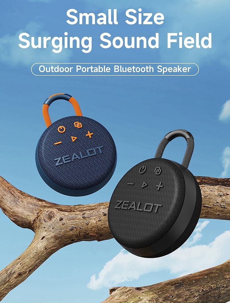 ZEALOT S77 Luidspreker voor buiten Bluetooth Speaker Bluetooth TF-kaart Voor buiten Waterbestendig Stereogeluid Spreker Voor PC Laptop Mobiele telefoon 2025 - $57.99 –P1