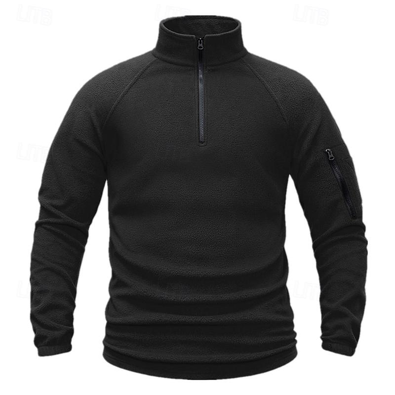 Herren Wanderfleecejacke Winter Draussen Patchwork Weich Bequem Warm Warme taktische Jacke Sport Fleecejacke mit Kapuze Winter-Abenteuerjacke Klettern Camping / Wandern / Höhlenforschung Reisen 2025 - $41.99 –P2