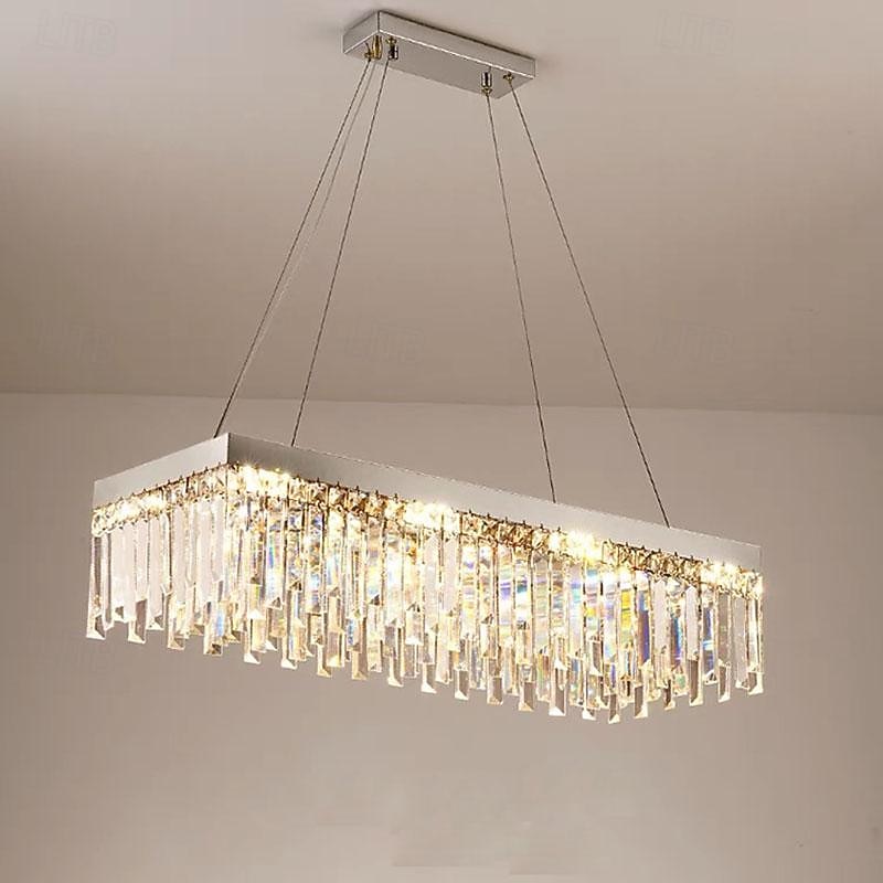 2026年 シャンデリア LED 80cm クリスタル シーリングライト サークル