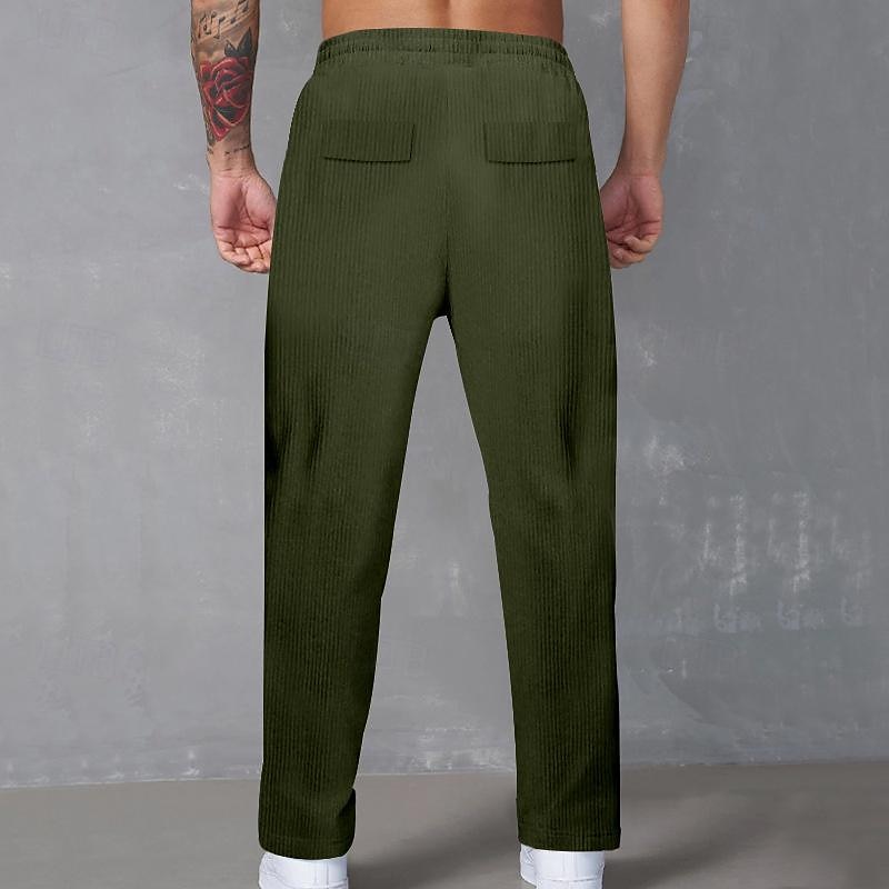 Men's Cargo Pants Tactical Pants Trousers Drawstring Elastic Waist Multi Pocket Plain Wearable Outdoor Daily Camping & Hiking Fashion Classic Black Army Green 2025 - $27.99 –P3