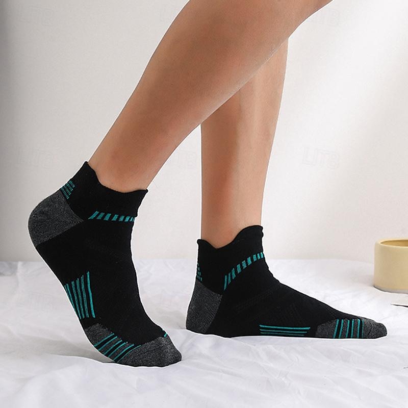 Miesten 5 Parit Monipakkaus Sukat Juoksusukat Vapaa-ajan sukat Musta Valkoinen Väri Väripalikka Urheilu ja ulkoilu Päivittäin Loma Perus Ohut Kesä Kevät Muoti Vapaa-aika 2026 - $10.49 –P9