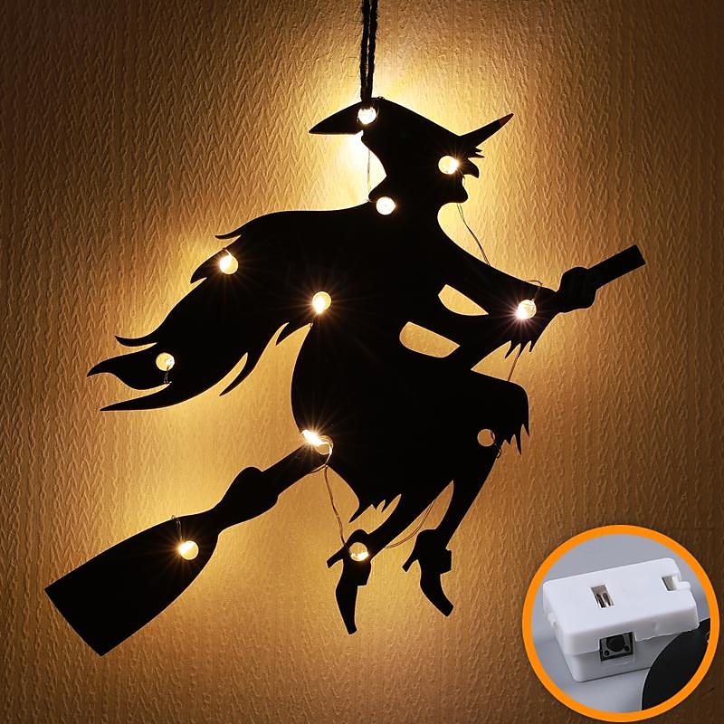 halloween okenní světla halloween dekorace led pavučina pavučina na baterie vnitřní okenní závěsná světla party domácí dekorace 2025 - $9.99 –P7