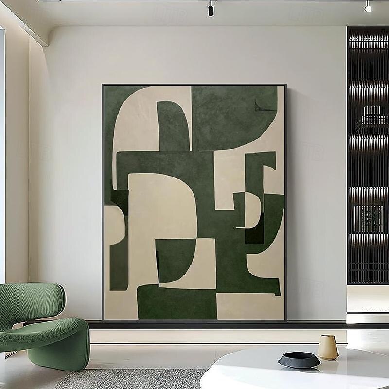 Ölgemälde handgemachtes beiges Wabi Sabi Ölgemälde handgemalte Wandkunst schwarz beige abstraktes Gemälde großes schwarzes minimalistisches Wandkunst beige strukturiertes Leinwandgemälde neutrales 2025 - $116.99 –P1