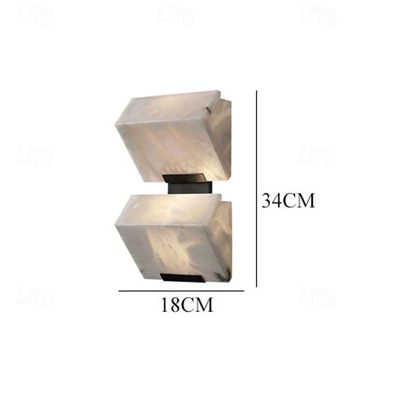 Al Coperto LED Stile nordico Lampade da parete per interni Salotto Camera da letto Pietra Luce a muro 110-120V 220-240V 85-265V del 2025 a $624.15 –P2