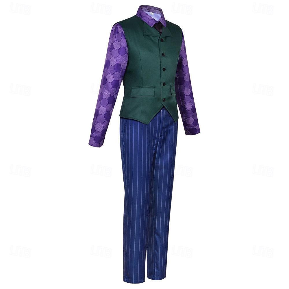 Joker Joker: Folie à Deux Joker 2 Joker Clovn Costum Cosplay Ținute Partidul costumelor Film Cosplay for Bărbați Adulți Carnaval 2025 - $83.99 –P7