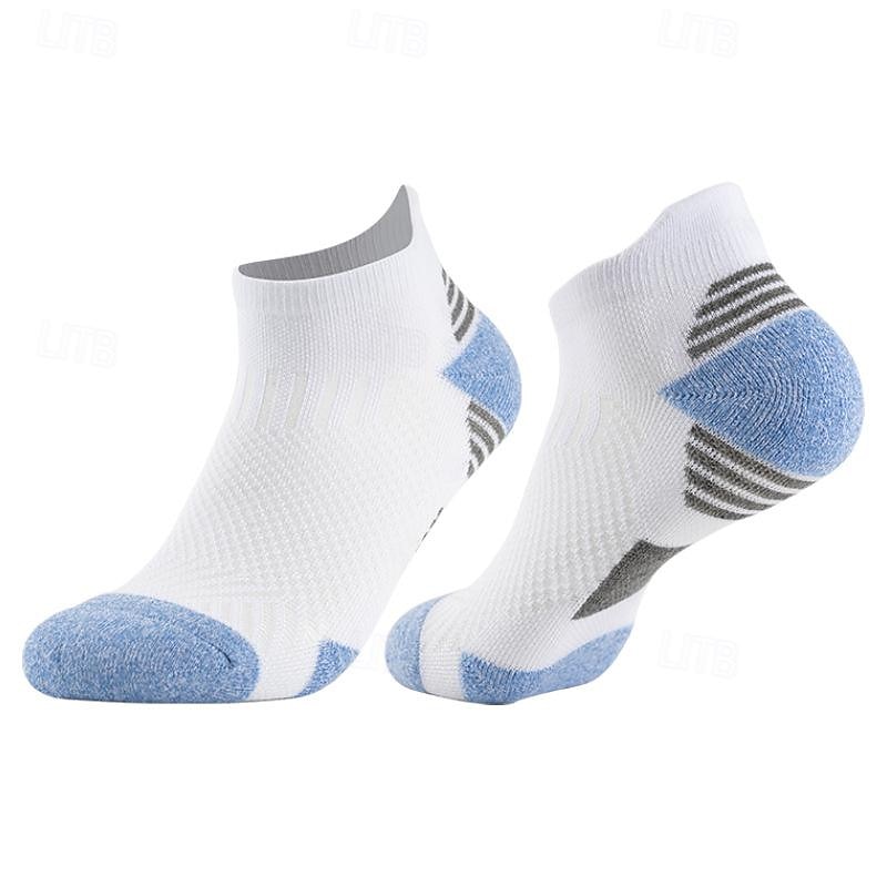 Per uomo 5 coppie Confezioni multiple Calzini Calzini da corsa Calzini casual Nero Bianco Colore Color Block Sportivo Giornaliero Da mare Di base Medio spessore Primavera Autunno Di tendenza Informale del 2025 a $16.49 –P2
