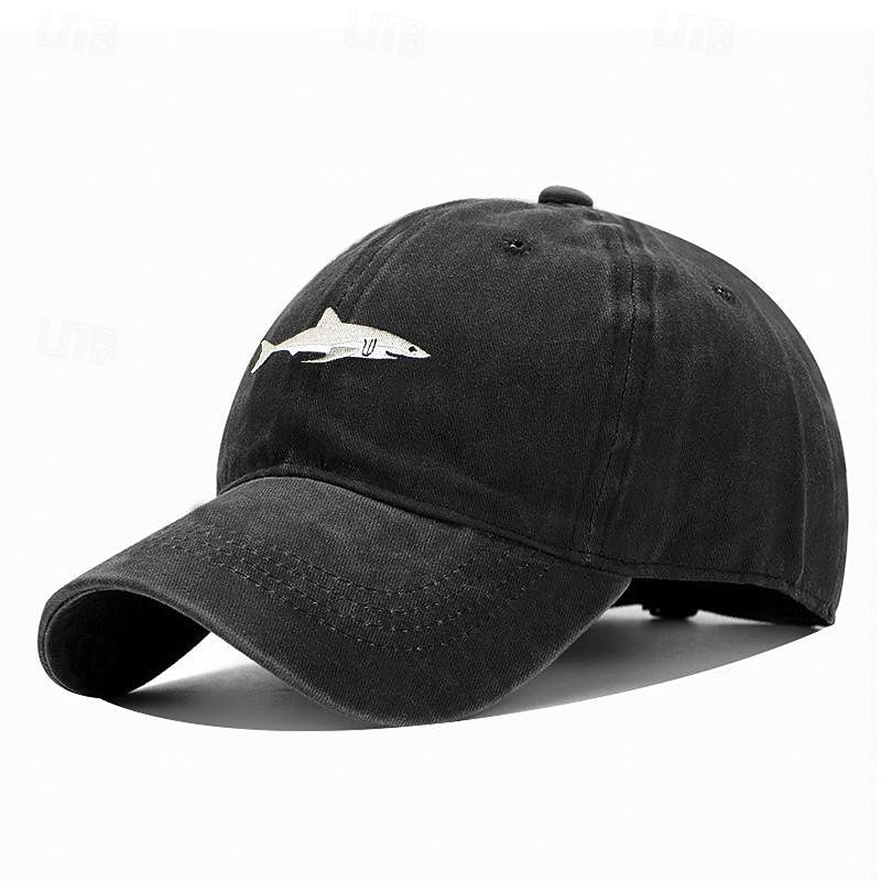 Per uomo Cappellino da baseball Cappello da sole Cappello da camionista Nero Vino Cotone Con ricami Di tendenza Informale Strada Giornaliero Prodotti per pesci Regolabile Crema solare Traspirante del 2026 a $7.99 –P2