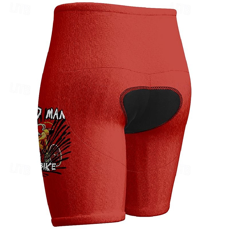 Per uomo Pantaloncini da ciclismo Pantaloncini da bici Bicicletta Pantaloncini / Cosciali Taglio aderente Gli sport Pop art Traspirante Asciugatura rapida Elevata elasticità Comodo Giallo Rosa del 2025 a $30.99 –P16