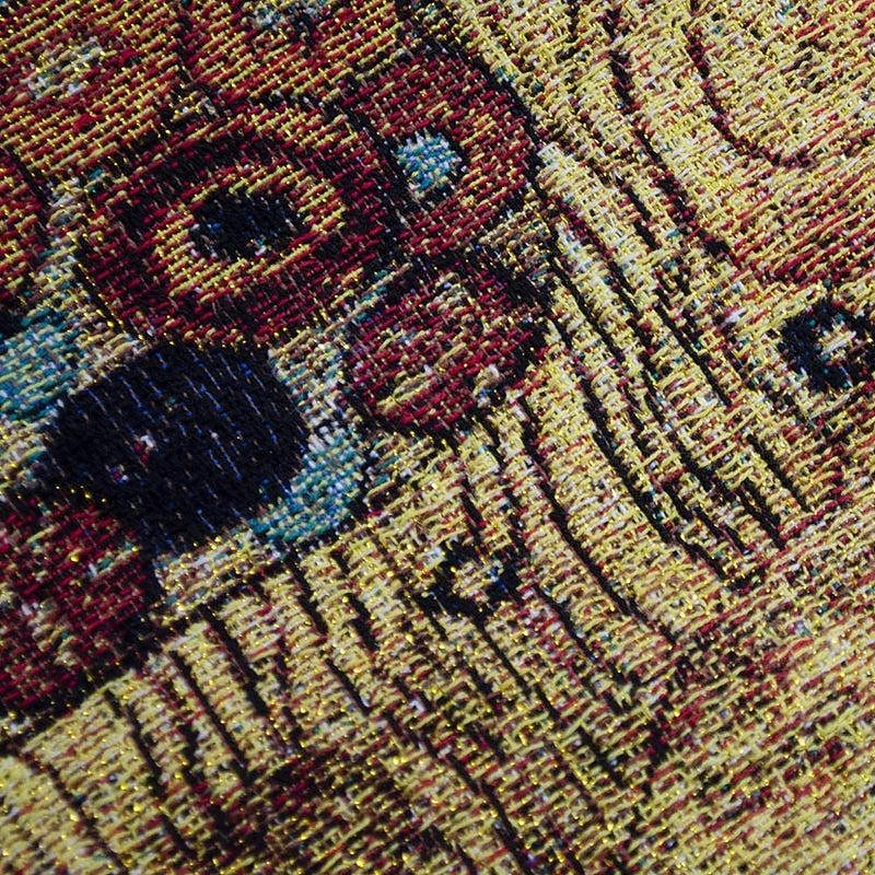 jacquard szőtt gobelin gobelin aubusson fali függöny klimt a szerető szövőszék pamut szövés nappali hálószoba dekoráció (bot és bojt nélkül) 2025 - $106.99 –P2