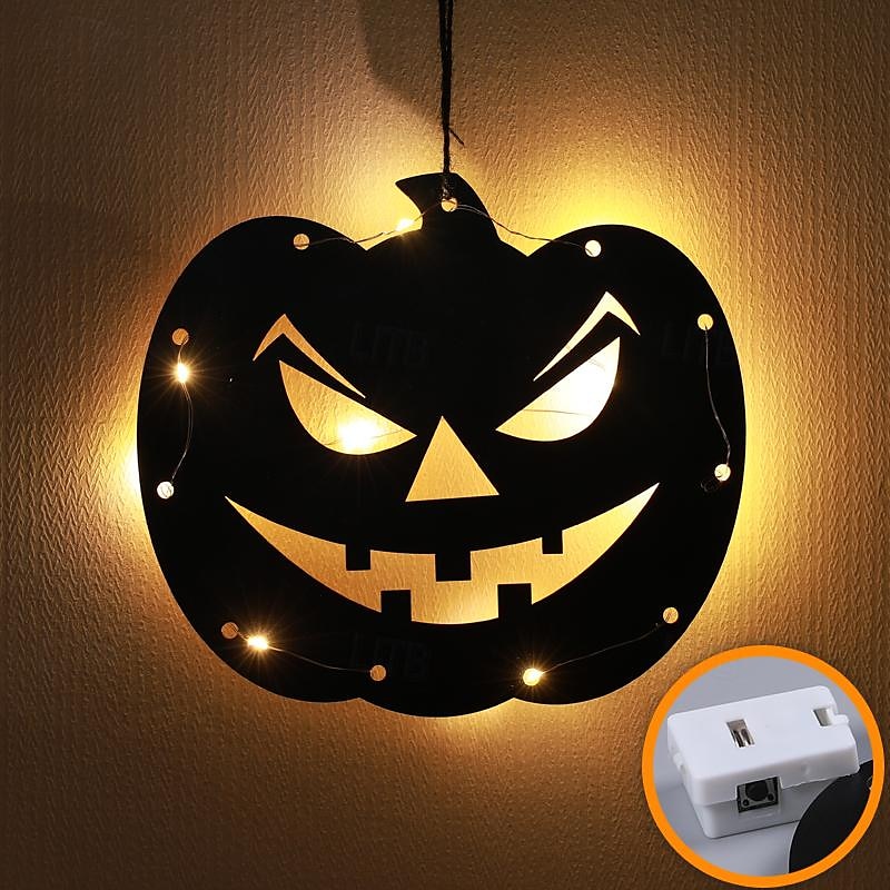 halloween okenní světla halloween dekorace led pavučina pavučina na baterie vnitřní okenní závěsná světla party domácí dekorace 2025 - $9.99 –P9